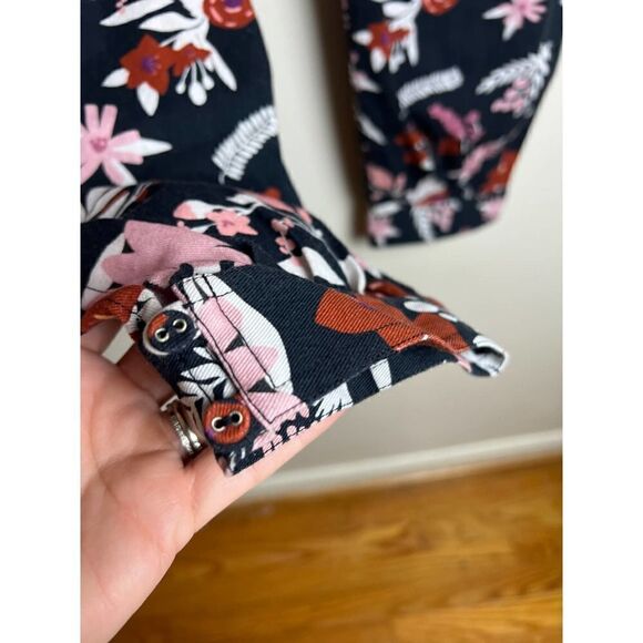 Carolina K Alicia Floral High Waisted Gaucho Pants NWT Sz. S - Picture 13 of 13
